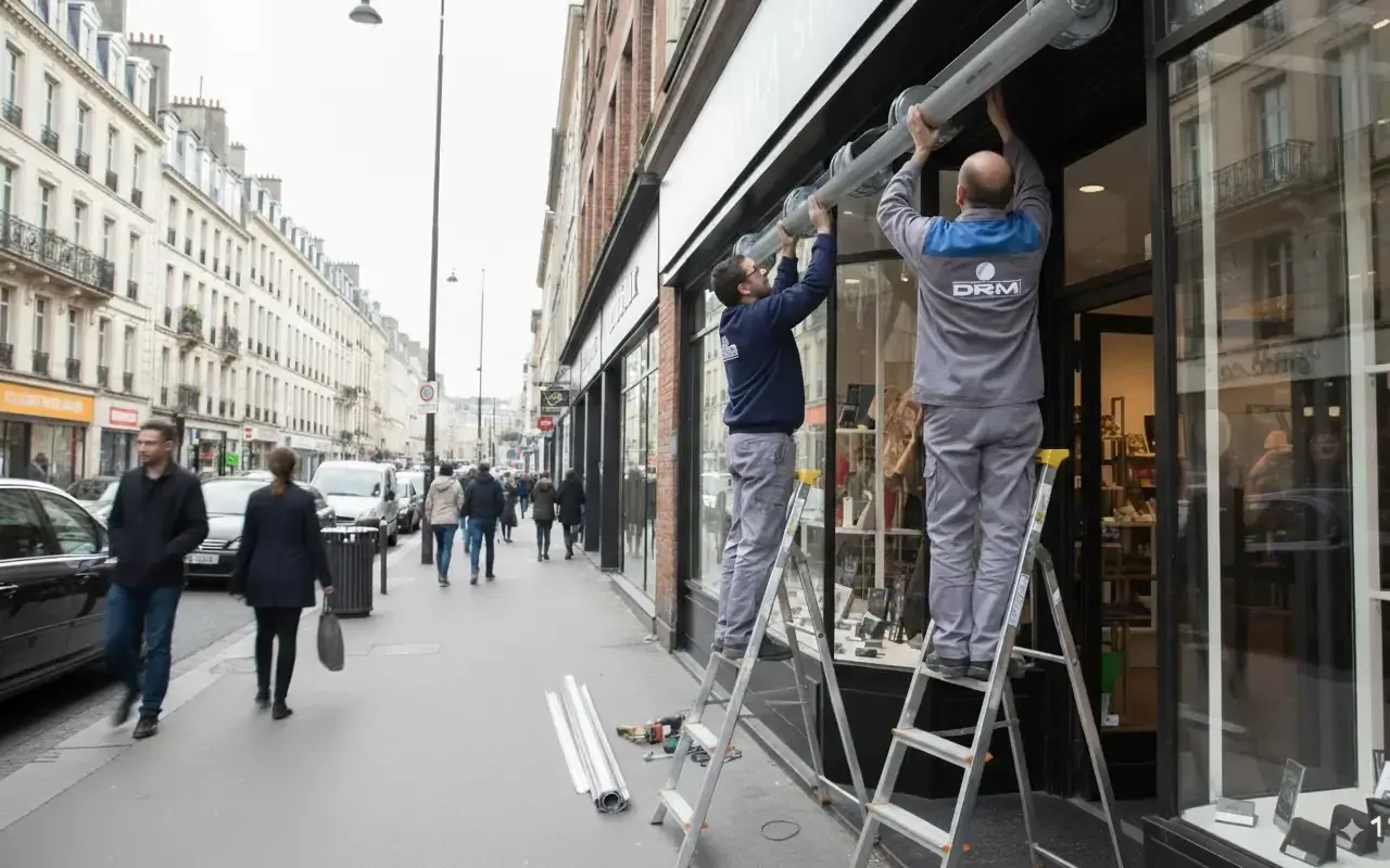 Installation et pose de rideau métallique à Paris 11 Installation et pose de rideau métallique à Paris 11